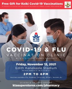 COVID-19 & Flu Vaccination Clinic - November 12